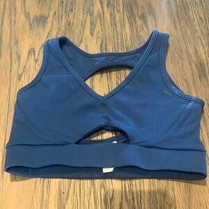 Purple Pixies Nola Top Navy Blue Sports Bra